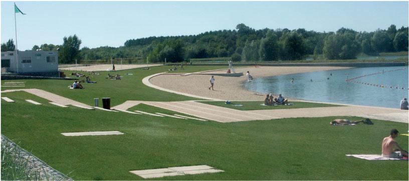 Aménagement de la plaine de loisirs Libourne-Plage