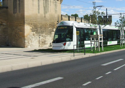 Aménagement urbain du tramway d’Avignon