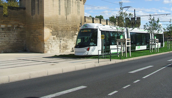 Aménagement urbain du tramway d’Avignon